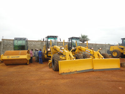 two units of motor grader SWG180
